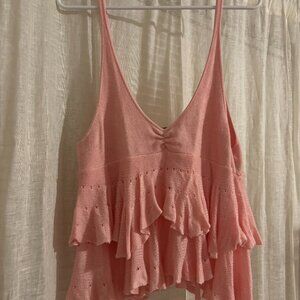 Kimichi Blue Flowy Tank Top - XL